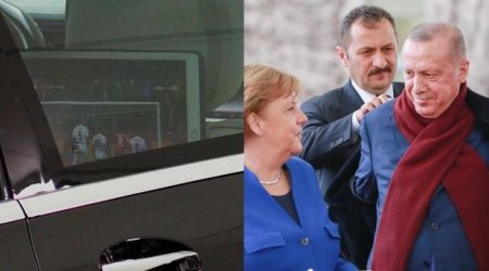 Ərdoğan ciddi danışıqlar zamanı da hobbisini unutmadı - VİDEO