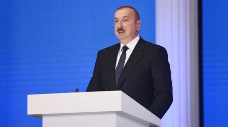 İlham Əliyev Davosda Dünya İqtisadi Forumunun “Strateji baxış: Avrasiya” konfransında - VİDEO