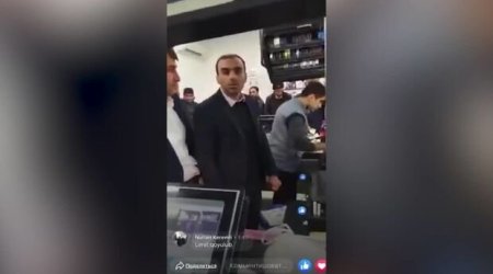 Azərbaycanda siqaretin bahalaşması supermarketdə davaya səbəb oldu - VİDEO