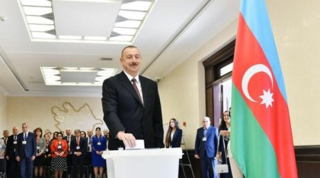 Prezident və ailə üzvləri SƏS VERDİ