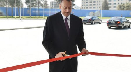 İlham Əliyev “Dübəndi” yarımstansiyasının açılışında