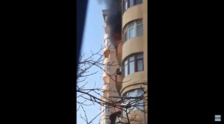 Bakıda güclü yanğın - VİDEO/ YENİLƏNİB