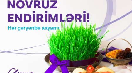 Azercell will present your first Novruz gift!