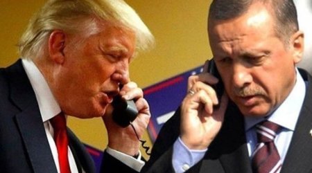 Ərdoğan Trampla danışdı