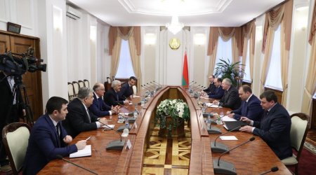 SOCAR prezidenti Belarusun baş naziri ilə görüşüb