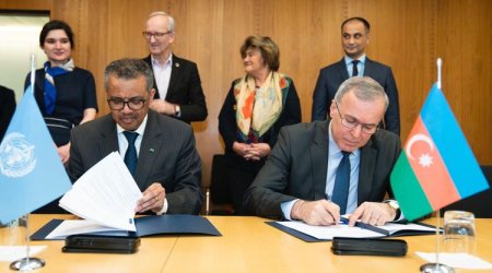 Azərbaycan və ÜST arasında saziş İMZALANDI