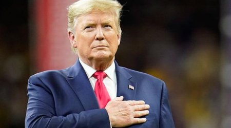 Tramp koronavirus testindən keçəcəyini açıqladı