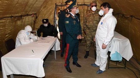 General Rusiya sərhədinə getdi