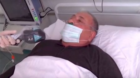 Keçmiş polis rəisi koronavirusa yoluxdu - VİDEO