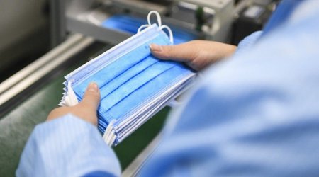 Bu da Azərbaycanın istehsal etdiyi tibbi maskalar - VİDEO