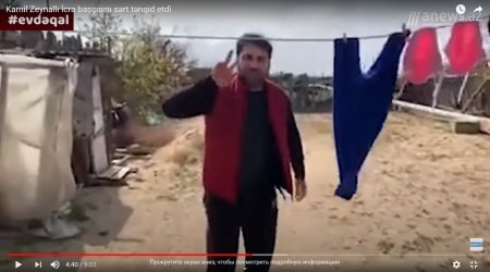 Kamil Zeynallı İcra başçısını sərt tənqid etdi - VİDEO