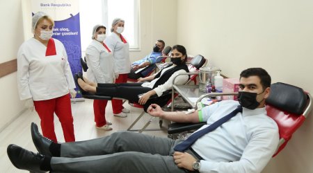 Bank Respublika “Beynəlxalq Talassemiya Günü” ilə əlaqədar qanvermə aksiyası keçirib