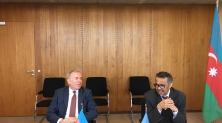 Azərbaycanla Ümumdünya Səhiyyə Təşkilatı arasında Donor Sazişi imzalanıb