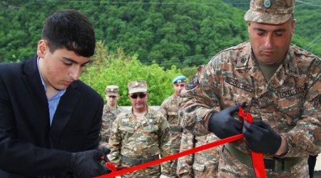 Erməni zabitlərə Kəlbəcərdə yeni mənzillər paylandı – FOTOLAR