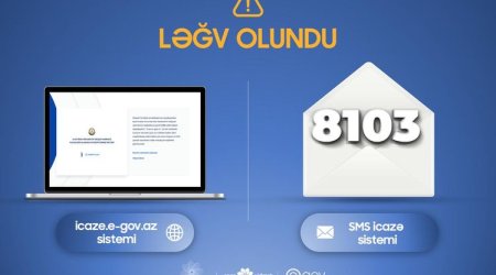 SMS icazəsi alanların və “icaze.e-gov.az”da qeydiyyatdan keçənlərin sayı nə qədərdir?- AÇIQLAMA