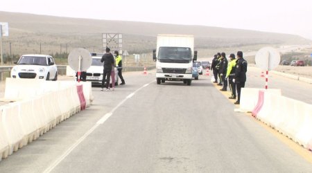 Torpaq yoldakı quyuları doldurub rayona qaçanları polis belə tutdu - VİDEO