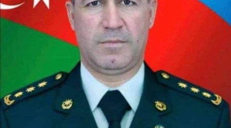 Qəzada ölən polkovnikin FOTOLARI 