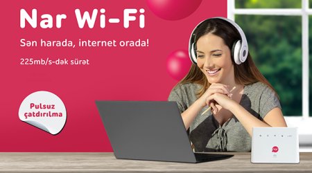 High-speed internet everywhere with “Nar Wi-Fi”