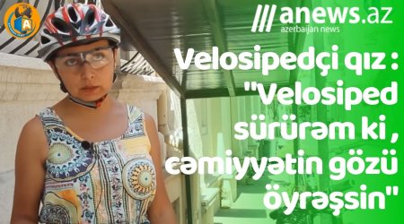 Velosipedçi qız: 