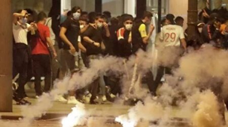 Фанаты «ПСЖ» устроили беспорядки в Париже
