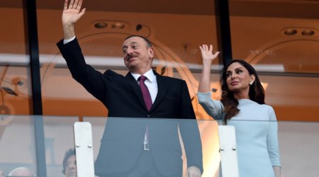 Prezident və xanımı Teymur Rəcəbovu təbrik etdi