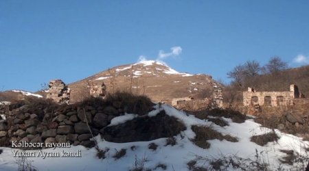 Село Юхары Айрым в освобожденном Кельбаджаре  - ВИДЕО 