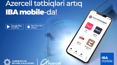 Новые возможности IBA mobile для пользователей Azercell!
