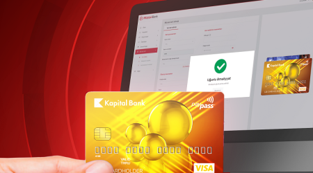 Карту предпринимателя и бизнес-карту Kapital Bank теперь можно заказать полностью онлайн