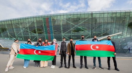 Şəhid övladları Türkiyəyə səfər ediblər- FOTOLAR