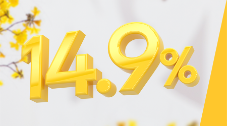 Весенние кредиты от 14.9% от Yelo Bank
