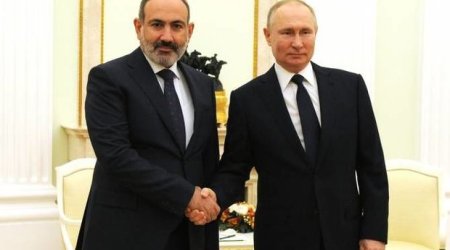 Putin Paşinyanın atasının adını səhv dedi, sosial şəbəkələrdə gündəm oldu - VİDEO