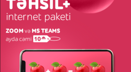 Онлайн-обучение теперь намного проще с интернет пакетом «TƏHSİL+» от Nar !