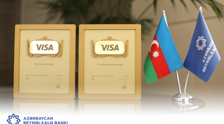 VISA удостоила Международный Банк Азербайджана двумя наградами