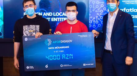 Два из первых трех мест в конкурсе цифровых решений Data заняли выпускник и студент IBA Tech Academy