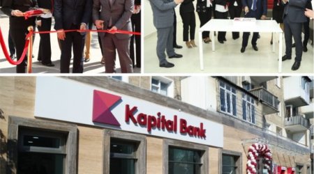 Kapital Bank представил обновленный филиал «Нариманов»