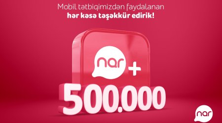 ‘Nar+’ downloads surpassed half a million mark!