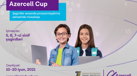 The “AZERCELL CUP” competition in programming among schoolchildren starts