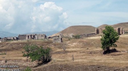 Cəbrayılın Cəfərabad kəndindən videogörüntülər