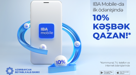 Совершайте платежи через мобильное приложение – получайте кэшбэк 10%!