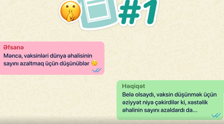 Vaksinasiya ilə bağlı bilinən yanlışların doğru cavabları