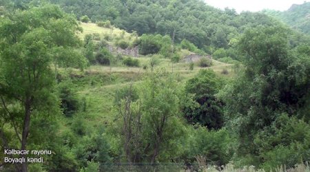 Kəlbəcərin Boyaqlı kəndindən görüntülər - VİDEO