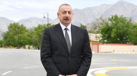 Dövlət başçısı Goranboya səfər etdi - YENİLƏNİB