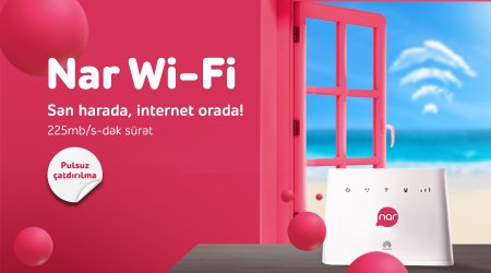 Stay connected anywhere with ‘Nar Wi-Fi’!