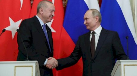 Putinlə Ərdoğan arasında telefon danışığı oldu