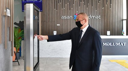 Prezident növbəti “ASAN xidmət”in açılışında - Fotolar