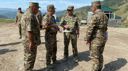 Zakir Həsənov Kəlbəcərə gedib