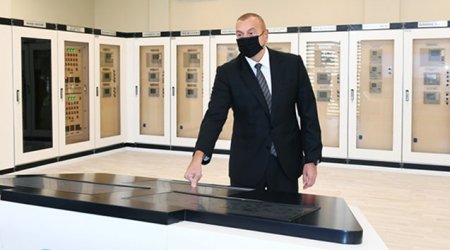 Prezident Suraxanıda açılışa qatıldı - Fotolar