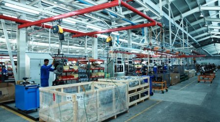 Промышленное производство в Азербайджане увеличилось на 1%