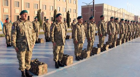 Əfqanıstandan təxliyə olunan Azərbaycan sülhməramlıları Vətənə qayıdıb