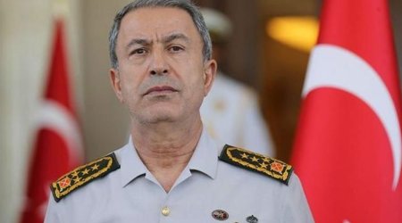 Hulusi Akar Azərbaycana təşəkkür etdi